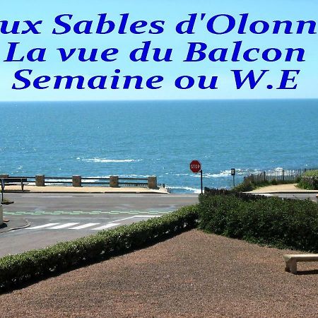 Les Sables-dʼOlonne Oceane Flore Appart Vue Mer מראה חיצוני תמונה